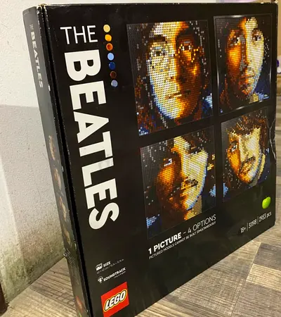 LEGO Art 31198 The Beatles – 2933-piece mosaic set (complete box)