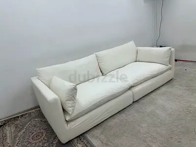Excellent condition marina home feather 🪶 filled sofa