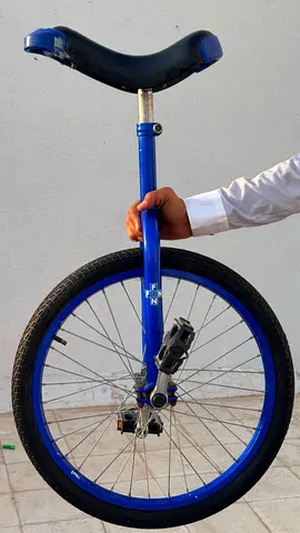 Blue 20-inch Unicycle — Good Working Condition