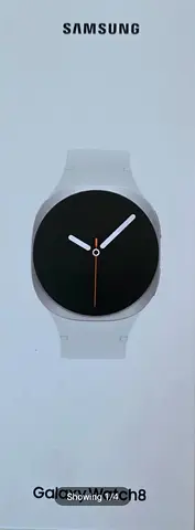 Samsung Galaxy Watch 8 Silver 40mm Bluetooth Model:Sm-L320