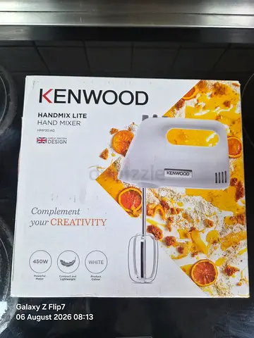 Kenwood Handmix Lite Hand Mixer - White, 450W (Boxed)