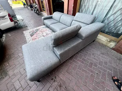 Comfortable Natuzzi L Shape Sofa for sale