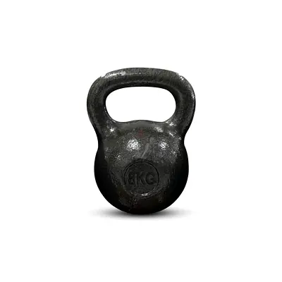 Cast Iron Paint Coated Kettlebell 8KG - Brand new