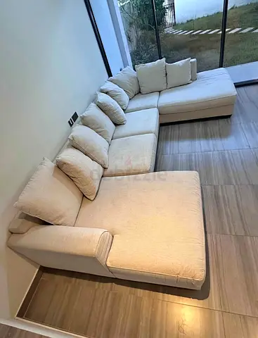 Perfect condition The One Kingston Ushape Sofa Beige Color good condition for sale