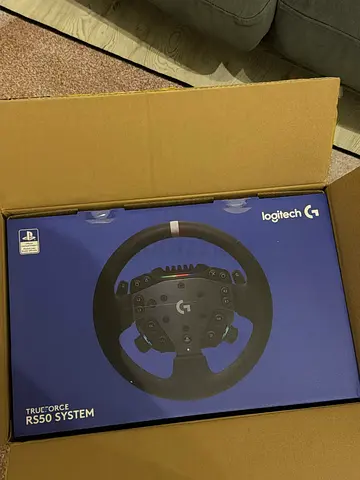 Logitech RS50 wheel with pedals