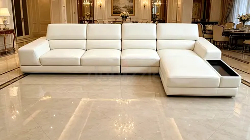 Leather Sofa L Shape Marina