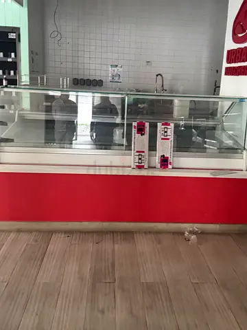 Serve over butchery counter