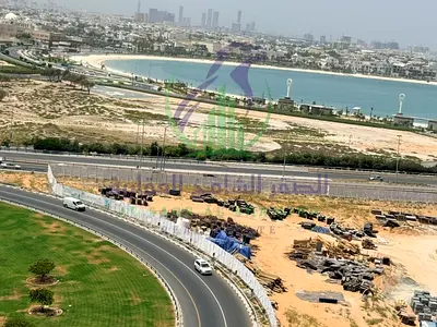 غرفتين وصالة فخمة للاجار في الممزر على مخرج دبي مباشر باركن مجاني جيم ومسبح مجاني غرفة ساونا خزائن بالحائط بلكونتين دفعات مرنة