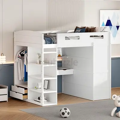 High-End Loft Beds with Premium Finishes