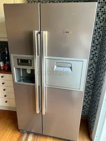 Free Delivery- BOSCH Latest Model Side-by-Side Fridge and Freezer With ice Maker Water Dispenser 90c