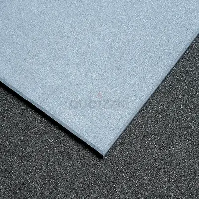 Body Strong Rubber Gym Mat Tile 100 x 100 (cm) - 20 mm Grey