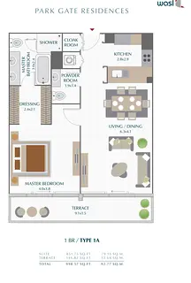 1 BHK AVAILABLE- PARK GATE RESIDENCES- NO commission