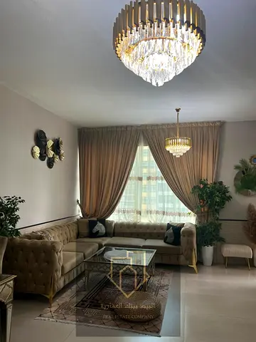 غرفه وصاله للبيع ابراج الهورايزون مع الفرش مساحه1287