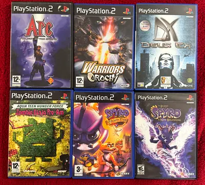 Ps2 games 100 dhs