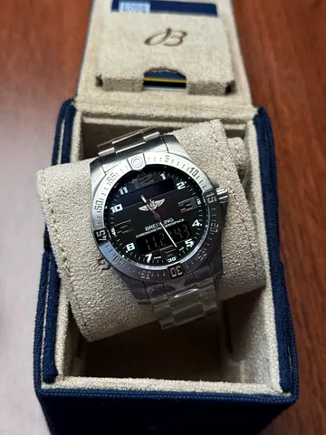 Breitling Aerospace Stainless Steel Men's Watch with Box