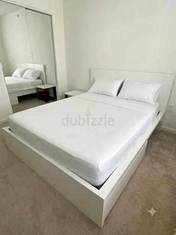 IKEA Queen Bed With Mattress160X200cm
