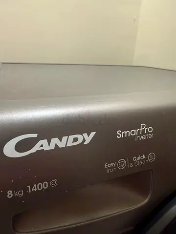 Candy 8kg SmartPro Inverter Washing Machine - 1400rpm, Good Condition (Brand New)