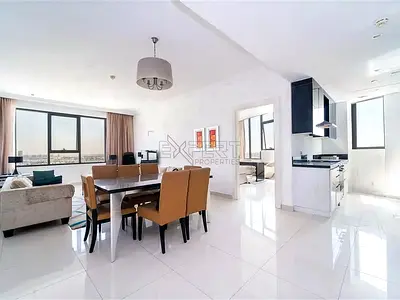 Fully Furnished |High-End Finishing|Vacant & Ready