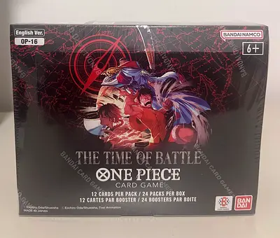 Sealed One Piece Card Game - The Time of Battle Booster Box (English)