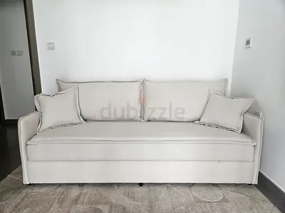 Premium 2XL Beige Sofa Bed – Pristine Condition