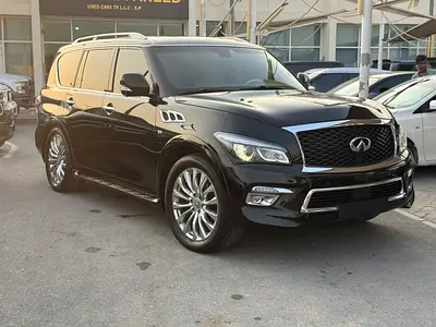 2016 QX80 GCC BLACK COLOUR 4x4