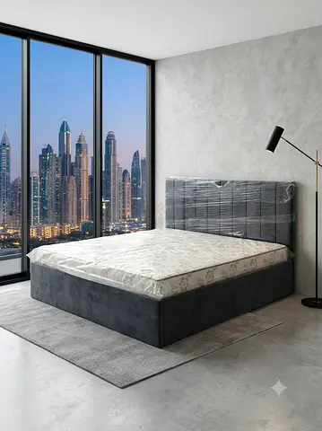 Luxury Design King Size Bed With Medical Mattress New For Sale