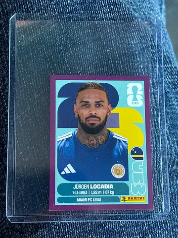 Purple Border US edition 1 in 204 Curacao player