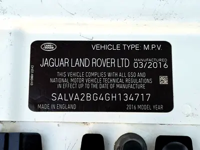2016 LAND Rover RANGE ROVER EVOQUE — миниатюра 19