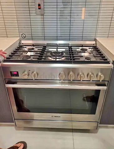 Free Delivery- BOSCH 8 Series 2in1 TOP Gass Oven Electric Cooking Range 90x60 CM