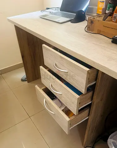 Study Desk with 3 Drawers for sale