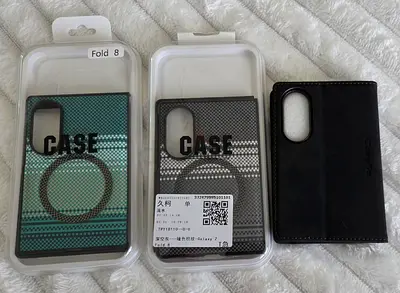 Samsung Z Fold 8 three phone cases — unused/ new