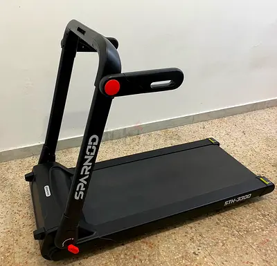 Sparnod Fitness STH-3300 Foldable Treadmill for Home Use