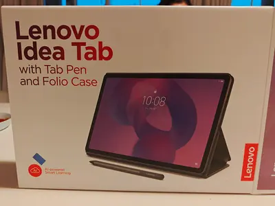Lenovo Idea Tab with Tab Pen and Folio Case - Brand New Boxed