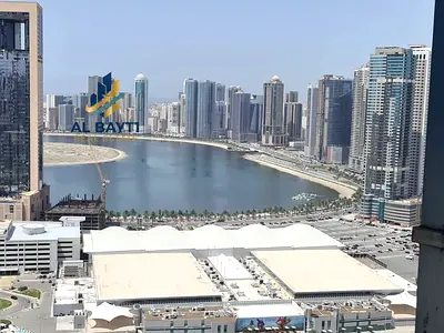 Specious 2bhk with maids room SeaView Ready to move 1 month free Family Building Near Dubai Exit Gym swimming pool kids play area 6 Payments Only 57k