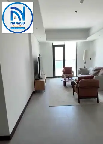 شقة مفروشة بغرفتي نوم | مساكن كريسويل | إطلالات على المدينة والأفق