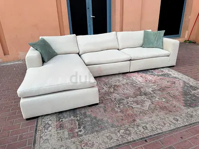Top quality Marina Home feather 🪶 filled Sofa Beige