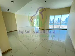 Three Bedroom Apartment for Rent in Al Khan Full Panoramic Sea View Free Air Conditioning Master Bed