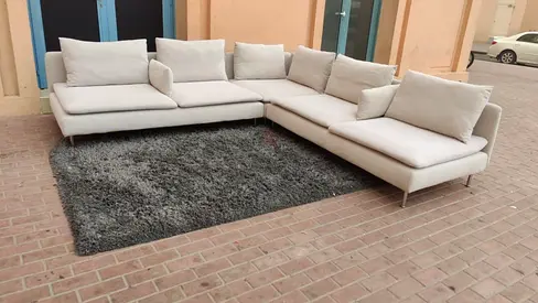 Brand new condition ___IKEA Sodhremn L Shape Sofa Beige