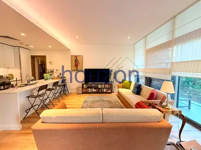 Furnished 2BR+M/R | Pool View | Prime Location