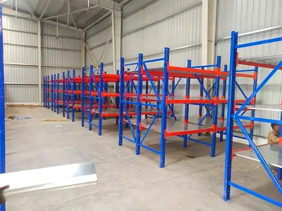 Steel pallet warehouse heavy metal storage racks shelves