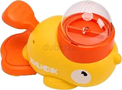Duck Shape Interactive Pet Feeder Toy with Treat Dispenser and Enrichment Training for Dogs Cats