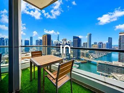 EXCLUSIVE | Full Marina View | Furnished | High Floor