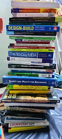 📚 Engineering & Project Management Books for Sale – AED 3,500