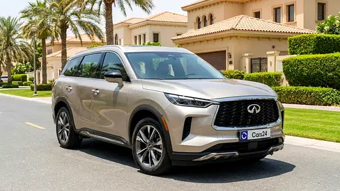 AED 1,444/m | 0 DP | Free 3 Months Warranty | Service History | 30 Day Return | INFINITI QX60 2022