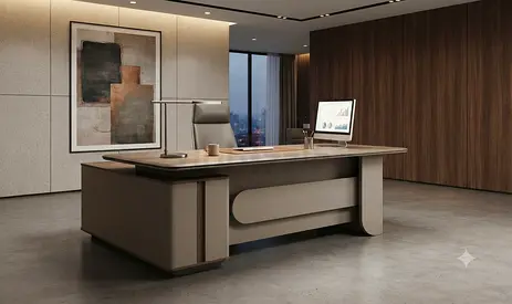 Executive Premium Quality L Shape Table New For Sale