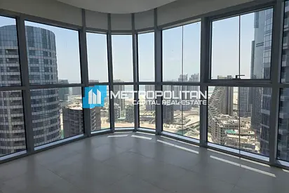 High Floor | Sea View |3BR With Maids room