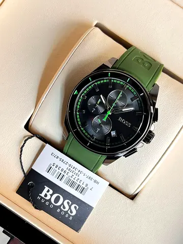 MasterCopy | Hugo Boss Men's Volane chronograph watch - Green