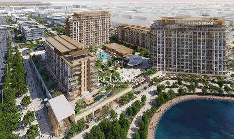 2BR Apartment | South Square Building 1 | Waterfront & Pool Views