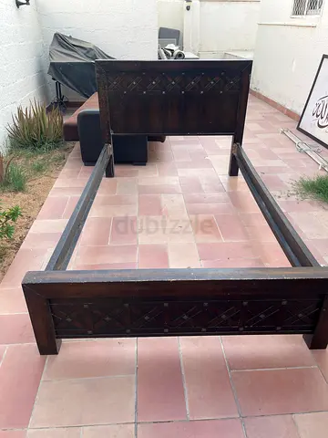 Single Bed With Night Stand