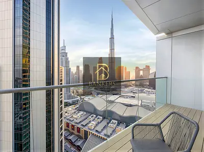 L-Shape Balcony | High Floor | Burj Khalifa View | Direct Access to Dubai Mall